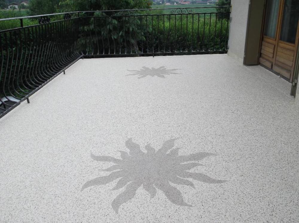 terrasse imprimé soleil